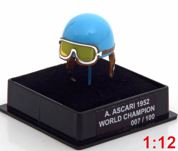 ferrari helm weltmeister world champions collection (alberto ascari) (l.e.100pcs) M75366 Модель 1:12
